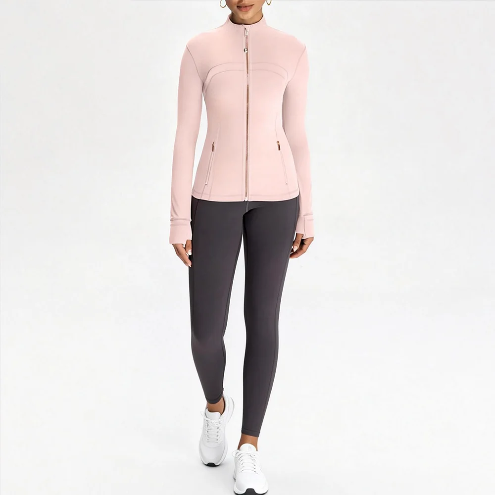 USA Oversea Warehouse Women's Yoga Set Yoga Sets for Women Gold Zipper Yoga Fitness Set Fitness & Yoga Wear Sports Fitness