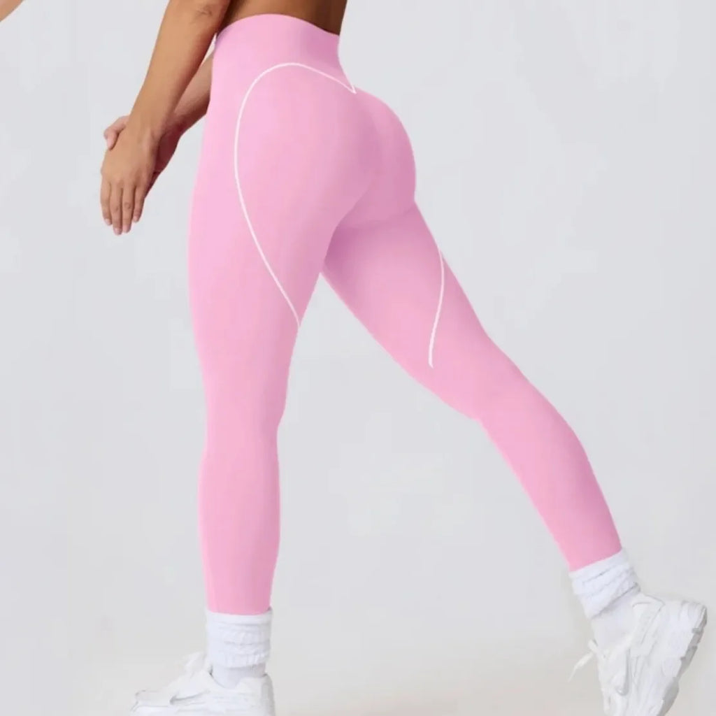 Women Quick Drying Sports Advanced Vest Fitness Yoga High Waist Hip Sports Yoga Pants