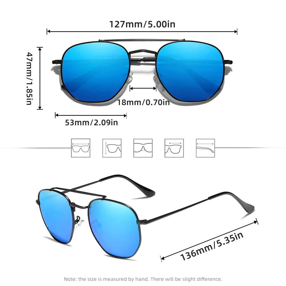 Fashion Light Weight Sunglasses Men Polarized Driving Fishing Eyewear Oculos De Sol gafas UV400 Protection