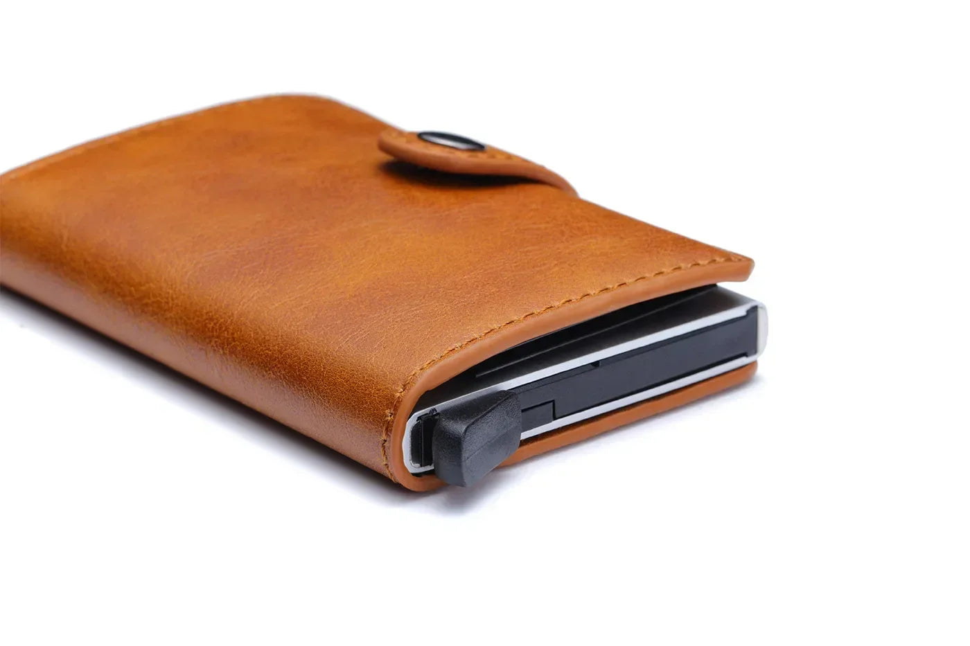 Rfid Credit Card Holder Men Wallets Luxury Small Smart Wallet Metal Business Mini Cardholder Case Women Minimalist Walet for Men