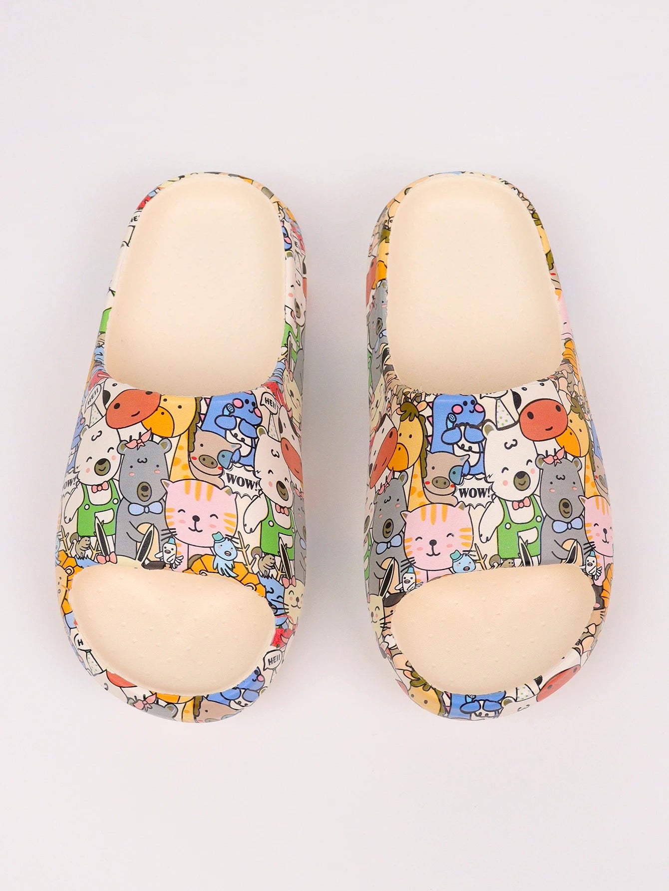 Eva Slippers Open Toe Designer Shoes flat sandals on cloud elegant women shoes platform sandals slides house slippers