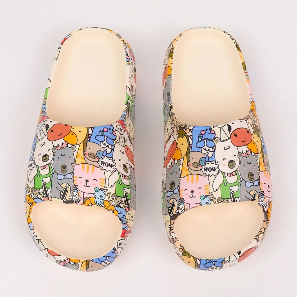 Eva Slippers Open Toe Designer Shoes flat sandals on cloud elegant women shoes platform sandals slides house slippers