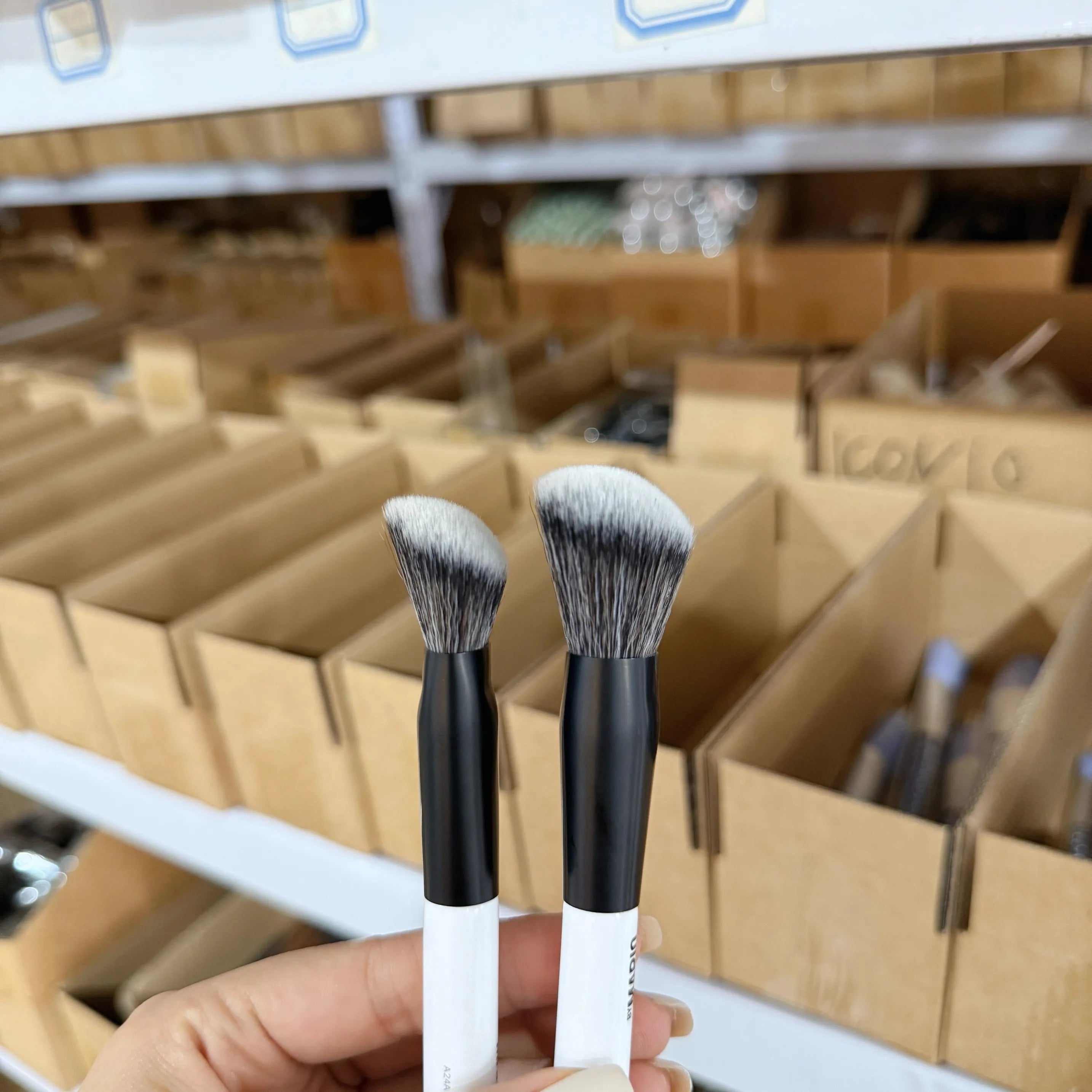 F2 F3 F4 F5 E6 EF1 EF2 E4 E5 F7 F1 Highlight Blush Makeup Brush Ambient Soft Glow Brush Soft Fiber Hair Fashion Cosmetic Brush