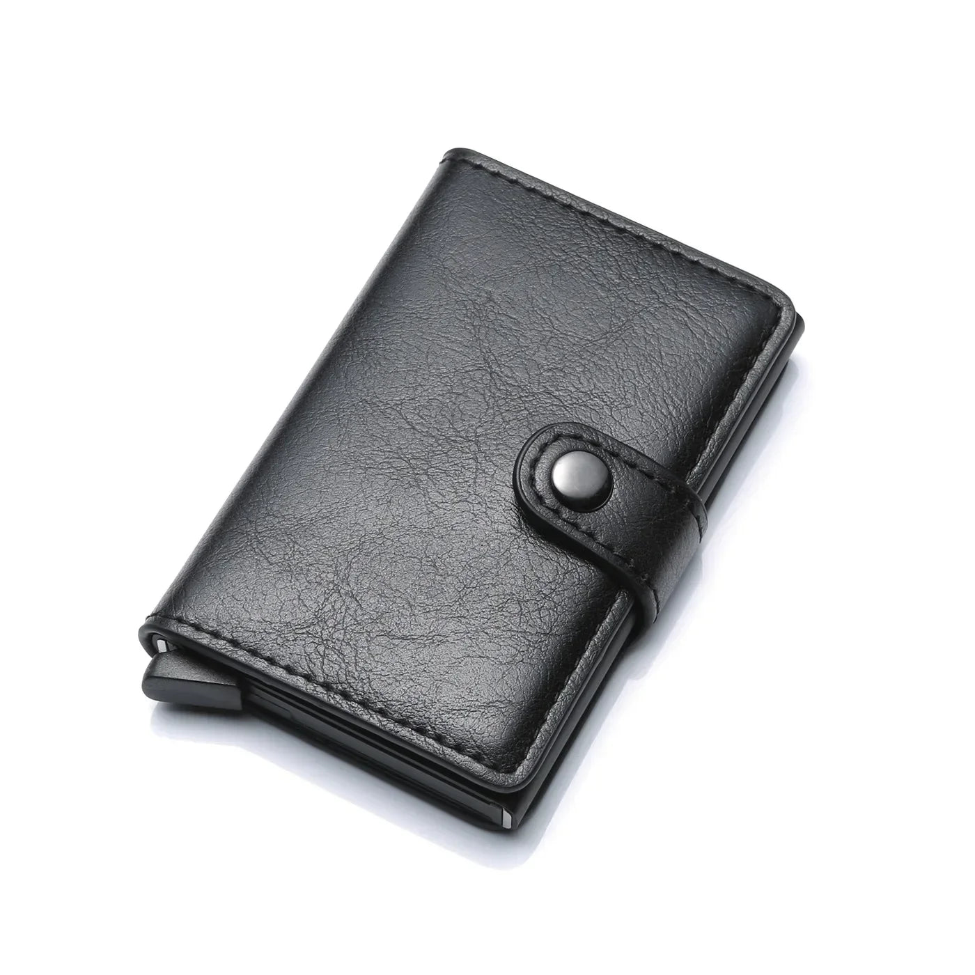 Rfid Credit Card Holder Men Wallets Luxury Small Smart Wallet Metal Business Mini Cardholder Case Women Minimalist Walet for Men