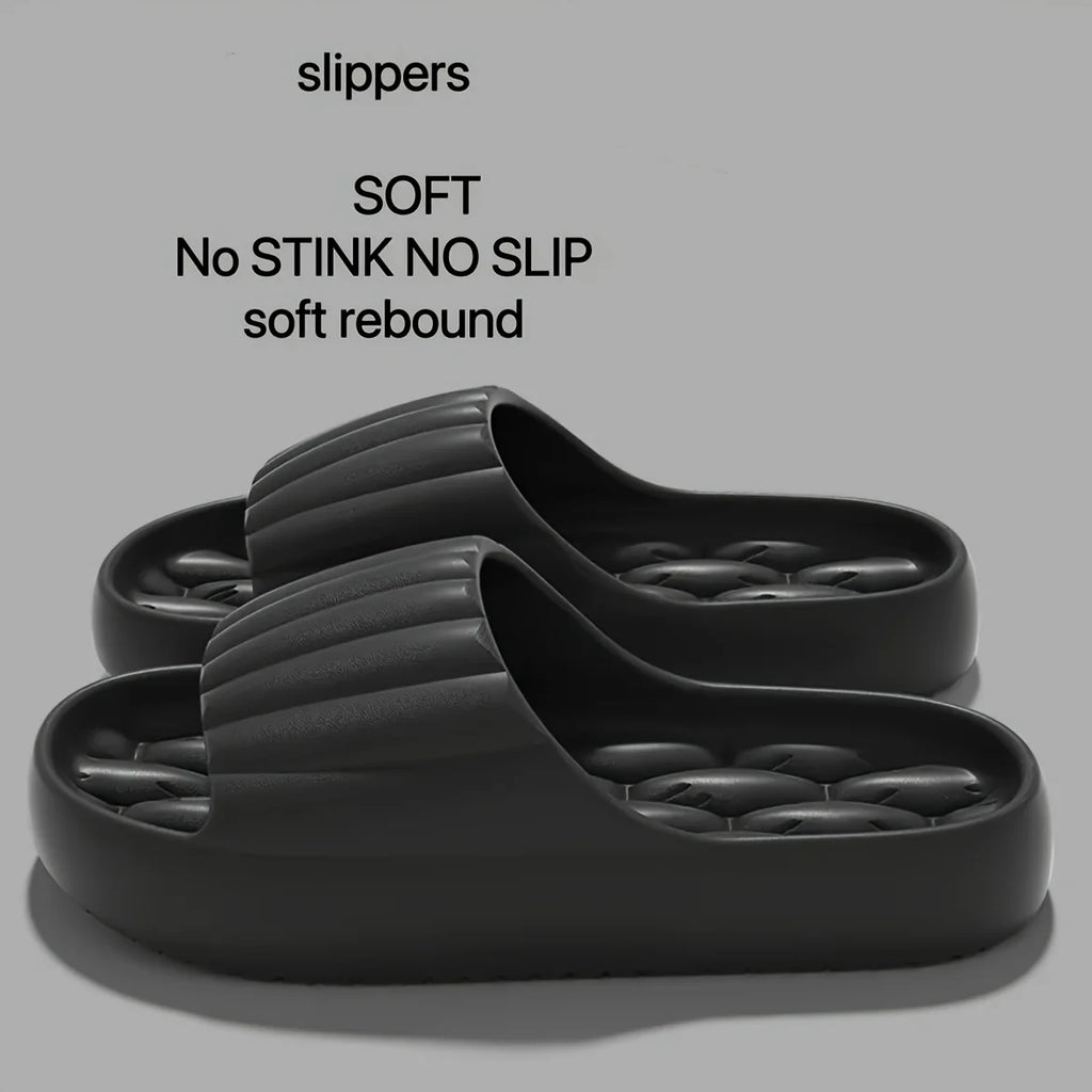Slippers Women's EVA Slide Slippers - Soft Comfortable Non-Slip Indoor/Outdoor House Shoes， Washable All-Season Design